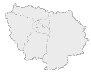 Carte des waterpolo d'île de France